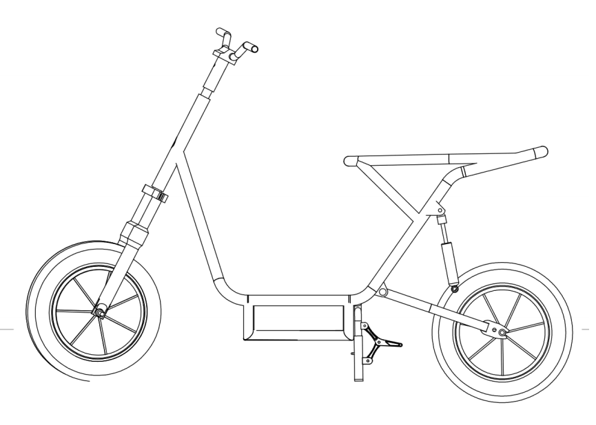 Stand partially deployed